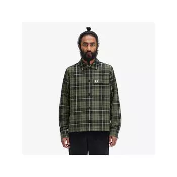Fred Perry [подлинный Headquarters] Fred Perry [острый] клетчатая рубашка W19 Afpm2438515 W19 qzgAfpm2438515 W19 M