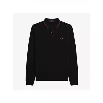 FRED PERRY Рубашка Fred Perry с длинными рукавами и двойным кончиком U35 AFPM2333636 U35