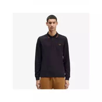 FRED PERRY Рубашка Fred Perry с длинными рукавами и двойным кончиком R63 AFPM2333636 R63 M
