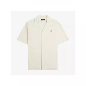 FRED PERRY Рубашка с тканым сетчатым воротником Fred Perry 560 AFPM2417820 560
