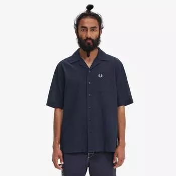 FRED PERRY [Sharp] Легкая текстурированная рубашка с воротником Revere 608 AFPM2417762 608