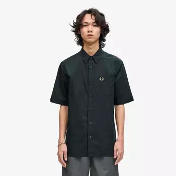 FRED PERRY [Sharp] Рубашка с коротким рукавом из смесового льна Q20 AFPM2417764 Q20 M