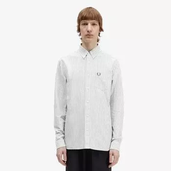 Fred Perry [sharp] Striped Oxford Shirt 638 Afpm2336574 638 S