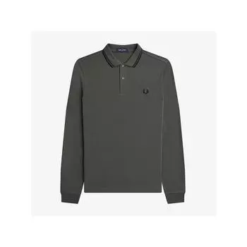 Fred Perry [штаб-квартира подлинная] Fred Perry [m3636] Длинный рукав Twin Tip Fred Perry рубашка 638 Afpm2333636 638 qzgAfpm2333636 638 S
