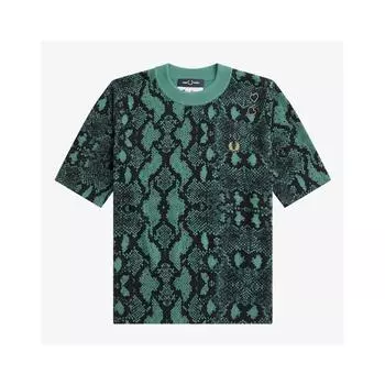 Fred Perry Snake Print Knit Afpf2336548 R35 S