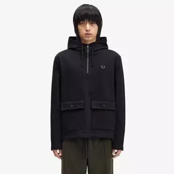 Fred Perry [sport] Heavyweight Pullover Sweatshirt Black Afpm2438709 102 M