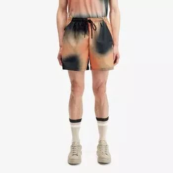 Fred Perry [sport] Print Shorts Night Green Afpm2417171 Q20 M