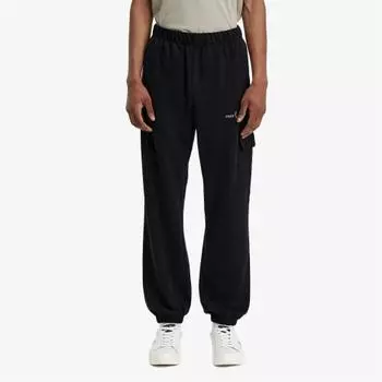 Fred Perry [sport] Raised Graphic Sweatpants Black Afpm2417180 102 S