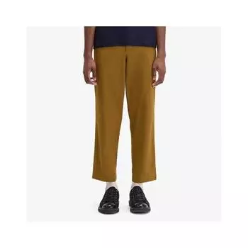 Fred Perry Straight Leg Twill Trousers Shaded Stone Afpm243t512 P96 L