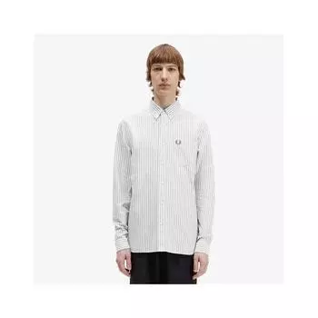 Fred Perry Striped Oxford Shirt Afpm2336574 638 S