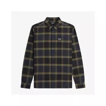Fred Perry Tartan Oxford Shirt Afpm2336573 Q55 S