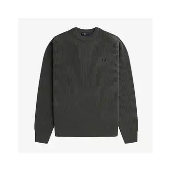 Fred Perry Textured Lambswool Knit Afpm2336539 638 M
