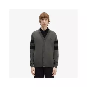 Fred Perry Tipped Sleeve Cardigan Afpm2335534 638 S