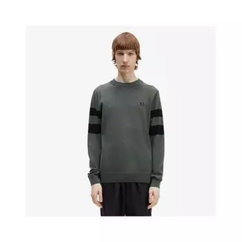 Fred Perry Tipped Sleeve Knit Afpm2335533 638 S