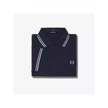 Fred Perry Twin Tip Fred Perry рубашка темно-синяя Ice Afpm2430012 795 M