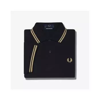 Fred Perry Twin Tip Fred Perry Shirt Black Champagne Afpm2430012 157 L