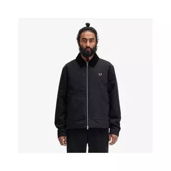 Fred Perry Two Way Caban Jacket Black Afpm2438535 102 M