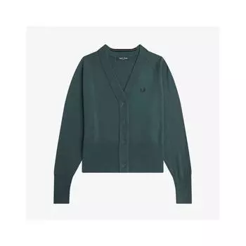 Fred Perry V Neck Cardigan Afpf2334121 257 XS