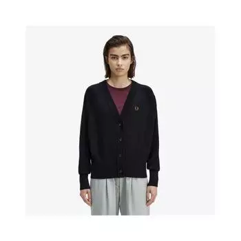 Fred Perry V Neck Cardigan Afpf2334121 608 XS