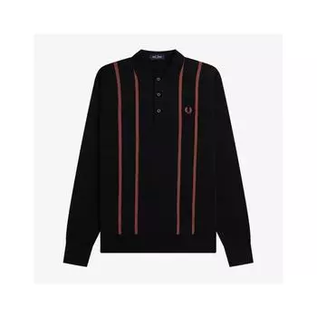 Fred Perry Vertical Stripe Knit Shirt Afpm2336537 102 S