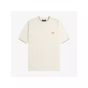 FRED PERRY Вязаная футболка с текстурированной передней частью Fred Perry 560 AFPM2417642 560