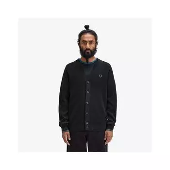 Fred Perry Waffle Stitch Cardigan Afpm2436508 102 M