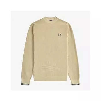 Fred Perry Waffle Stitch Crewneck Knit Afpm2336507 691 L