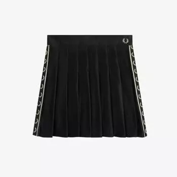 Fred Perry [womens] Tape Pleated Skirt 102 Afpf2336100 102 S