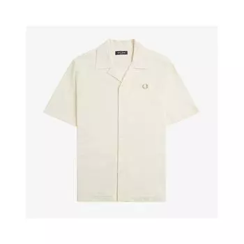Fred Perry Woven Mesh Revere Collar Shirt Afpm2417820 560 M