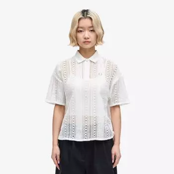 FRED PERRY [Женская] Кружевная рубашка-поло 129 AFPF2417134 129