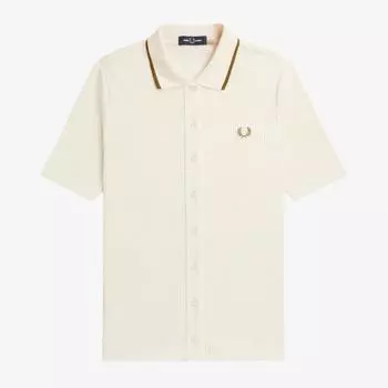 FRED PERRY [Женская] Рубашка на пуговицах через губу R33 AFPF2417150 R33