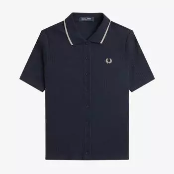 FRED PERRY [Женская] Рубашка на пуговицах через губу 608 AFPF2417150 608