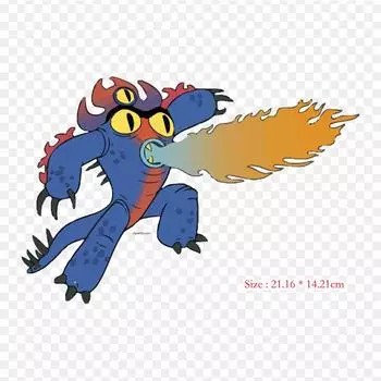 Фред Вильма Флинтстоун Гого Томаго Хиро Хамада клип-арт утюг на теплопередаче печать виниловые нашивки наклейки для одежды DIY аппликации моющиеся нашивки