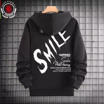 FREDD MARSHALL 2022, осенняя новая мода, толстовки с графическим принтом и карманом кенгуру, повседневная толстовка с капюшоном на шнурке, уличная одежда DW02