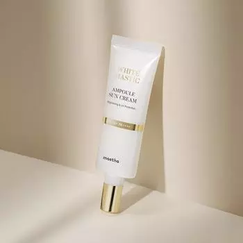 [Free Foam Cleanser Mini 10 мл] Mastina White Mastic Ampoule Sun Cream 40 мл (SPF 50+/ПА++++) 381130