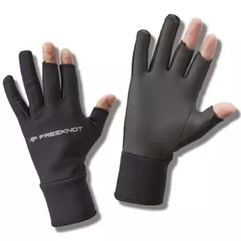 Free Knot FOURON Neoprene Gloves 3 Cut WM Photodenshi® Y4196W-M-90 чёрный