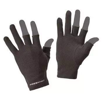 Free Knot Layer Tech Inner Gloves 3 Cut M Black Photodenshi® Y4611-M-90
