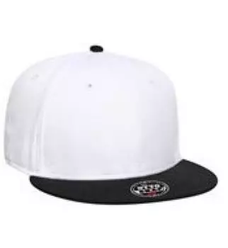 FREE OTTO Baseball Cap Snapback New Era Cap Hat Baseball Cap Street Two Tone B Boy B Series Work Cap Plain Brand Cap ys-ot-h1038-w WHITE/BLACK(BW)