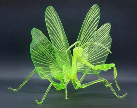 Free Research Series Creature Edition Giant Mantis Special Edition Plastic Model No.23 EX-2 (Clear Green)