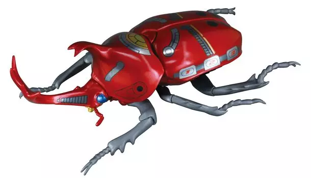 Free Research Series Kamen Rider Kabuto Edition Kabutomushi Kabutozector Specification Plastic Model No.213