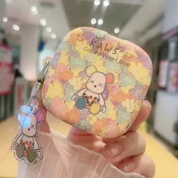 FreeArc Headset Protective Cover New Arrival Freeclip Earphone Case Freebuds Pro4 Wireless Bluetooth 6i Earphone Case Huawei FreeArc Earphone Case Huawei FreeArc [Color violent Bear 1] send pendant
