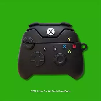 Freebuds6i Три поколения Freeclip Игровой контроллер 5i Второе поколение SE2 Чехол для Bluetooth-наушников Freebudspro3 Четвертое поколение 4e Пятое поколение Pro2 airpods 1/2 generation Game handle-Black]