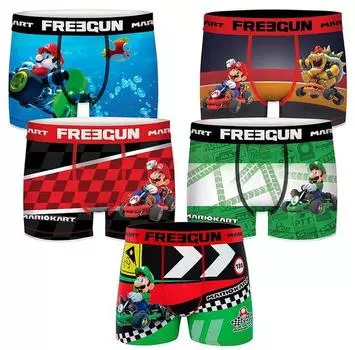 Freegun Mario Bros PK5477 боксеры 5 шт. S