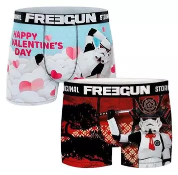 Freegun Samurai/San Valentin Star Wars боксеры 2 шт. XL