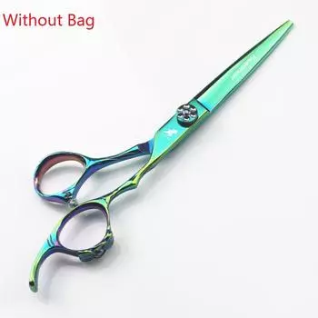 Freelander 6 дюймов Япония 440C Профессиональные Салонные Парикмахерские Ножницы Зеленые Волосы Ножницы Парикмахера