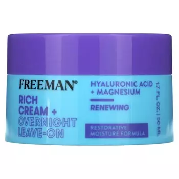 Freeman Beauty, Насыщенный крем + Ночной несмываемый крем, 1,7 жидких унций 50 мл (2 жидкие унции)