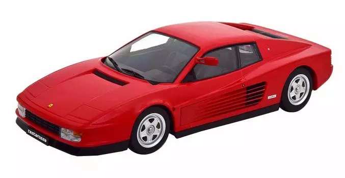 Freestyle KK scale Ferrari Testarossa Monospecchio 1984 red finished product KKDC180501 1/18
