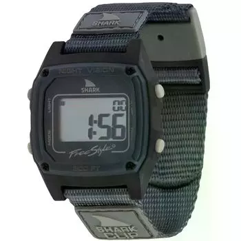 Freestyle Водостойкий до 10 АТМ Управление 10 кнопками для серфинга Морской SHARK CLASSIC Официальный Гранитный Подарок Часы, АТМ, Часы, Цифровые, Подводные, Серфинг,