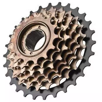 Freewheel 7 Speed Bicycle Freewheel Mountain Bike Stainless Steel Low Noise Wear Resistant Bicycle Freewheel Cassette Sprocket