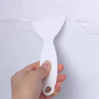 Freezer De Icing Shovel Fast Shovel Ice Freezer Deicer Ice Smooth Handle Durable Material Household Cleaning Tool белый